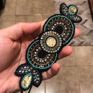 Unique Detailed Jeweled Bohemian Headband